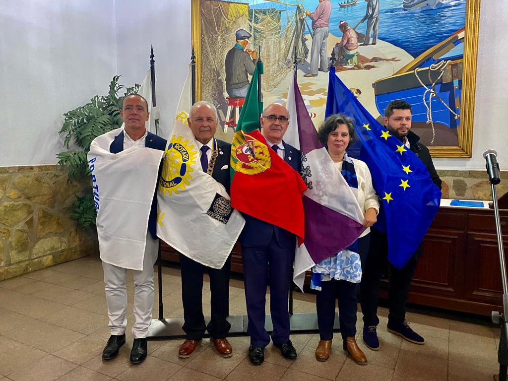 Jantar de visita oficial do Governador de Rotary International do D1960 ao Rotary Club de Setúbal