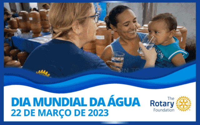 Neste Dia Mundial da Água, ajude os associados do Rotary a fornecerem água limpa