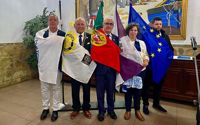 Jantar de visita oficial do Governador de Rotary International do D1960 ao Rotary Club de Setúbal