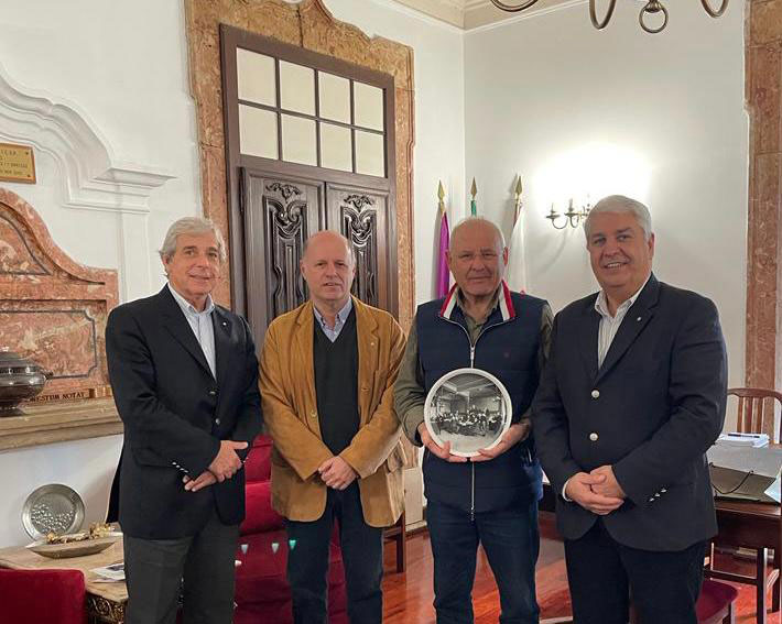 Reunião entre a Cruz Vermelha Portuguesa de Setúbal e o Rotary Club de Setúbal