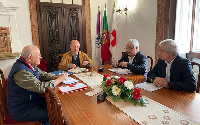 Reunião entre a Cruz Vermelha Portuguesa de Setúbal e o Rotary Club de Setúbal