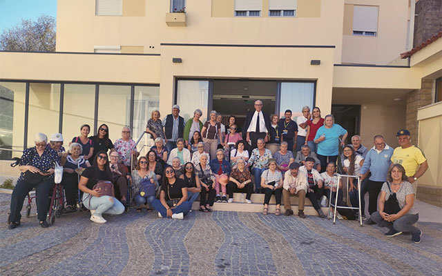 Peregrinação a Fátima dos utentes dos lares da Santa Casa da Misericórdia de Setúbal