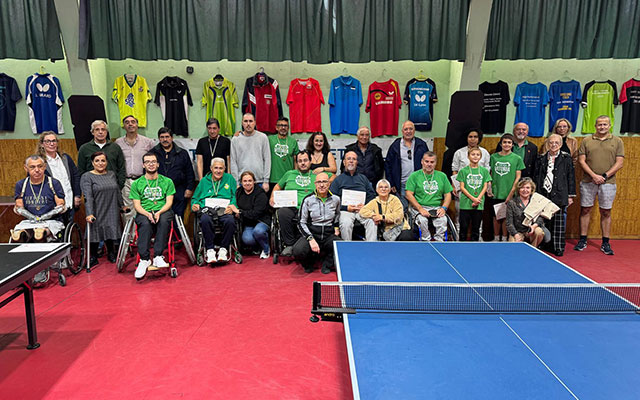 II Torneio de Ténis de Mesa Adaptado