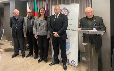 Jantar de Natal e entrada de 4 novos sócios no Rotary Club de Setúbal